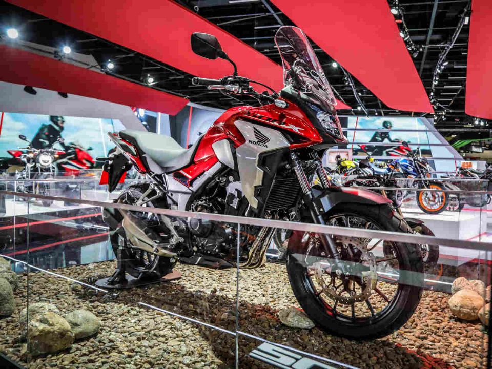 Estande da Honda no Salo Duas Rodas 2019